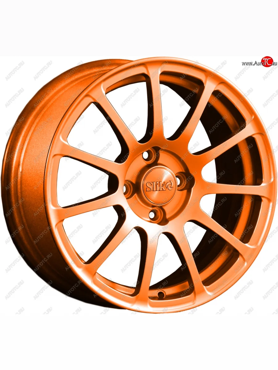 Кованый диск Slik Classik 6.5x15 (Ярко-оранжевый)   (Цвет: Ярко-оранжевый)  в Самаре Самарской области
