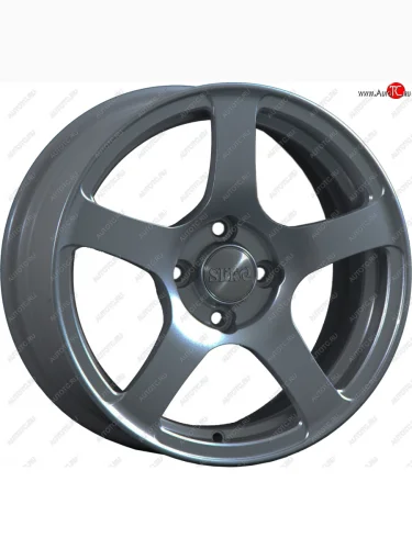 Кованый диск Slik Classik 6.5x15 (Металлик графит матовый) (Цвет: Металлик графит матовый) 