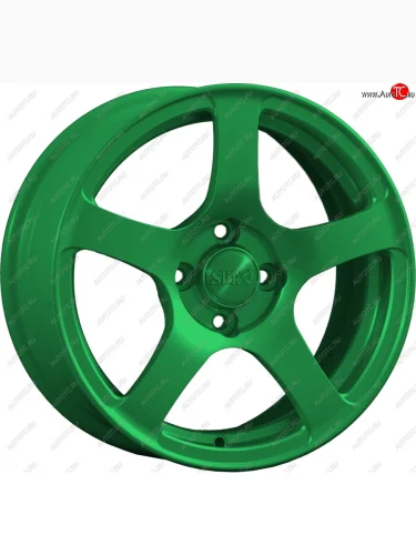 Кованый диск Slik Classik 6.5x15 (Зеленый) (Цвет: Зеленый) 
