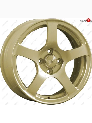 Кованый диск Slik Classik 6.5x15 (Металлик золотой) (Цвет: Металлик золотой) 