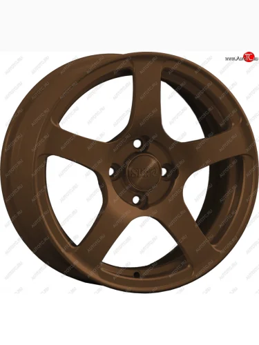 Кованый диск Slik Classik 6.5x15 (Металлик коньячная бронза. Матовый) (Цвет: Металлик коньячная бронза. Матовый) 