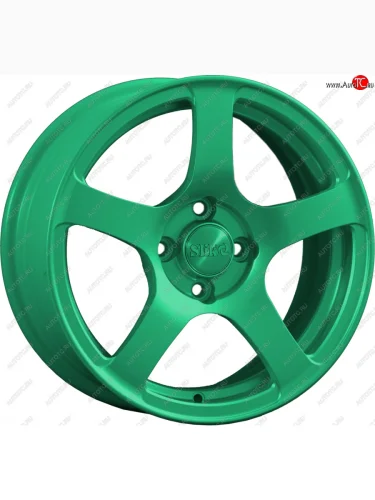 Кованый диск Slik Classik 6.5x15 (Candy изумрудно-зеленый) (Цвет: Candy изумрудно-зеленый) 