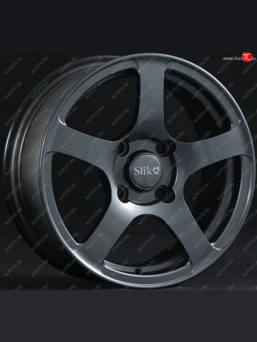 Кованый диск Slik Classik 6.5x15 (Черный матовый) (Цвет: Черный матовый) 