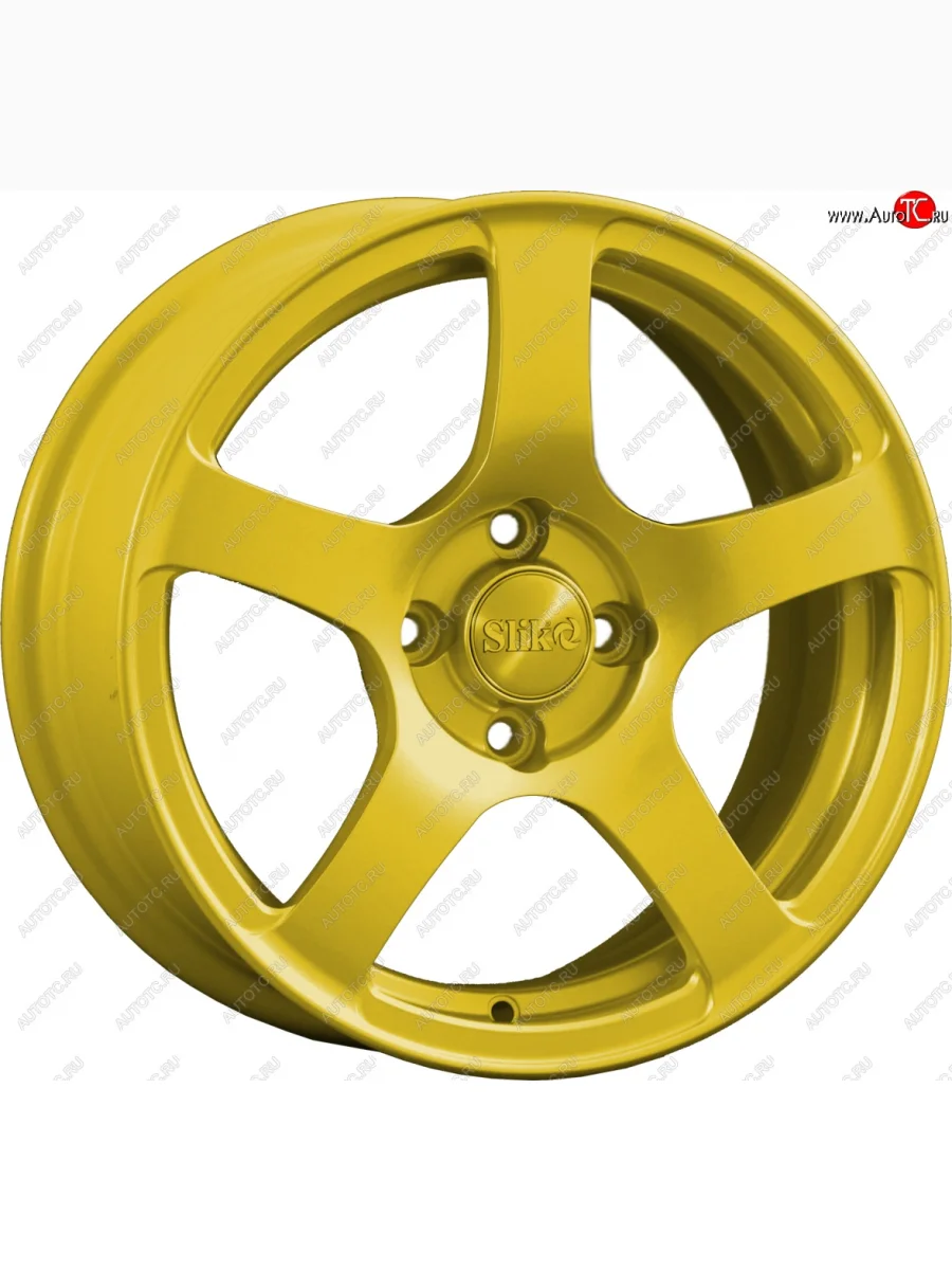 Кованый диск Slik Classik 6.5x15 (Ярко-желтый RAL 1021)   (Цвет: Ярко-желтый RAL 1021)  в Самаре Самарской области