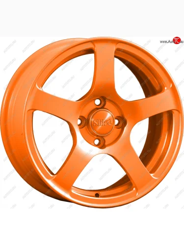 Кованый диск Slik Classik 6.5x15 (Ярко-оранжевый) (Цвет: Ярко-оранжевый) 