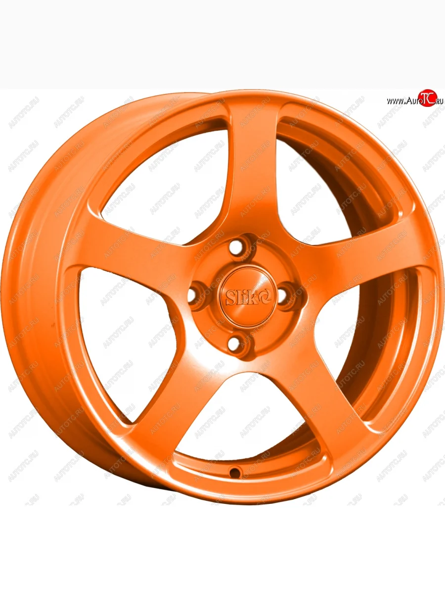 Кованый диск Slik Classik 6.5x15 (Ярко-оранжевый)   (Цвет: Ярко-оранжевый)  в Самаре Самарской области