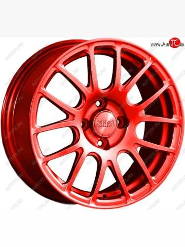 Кованый диск Slik Classik 6.5x15 (RAL 3026 ярко-алый) (Цвет: RAL 3026 ярко-алый) 