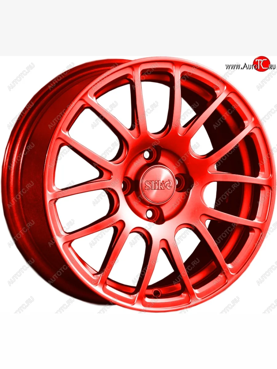 Кованый диск Slik Classik 6.5x15 (RAL 3026 ярко-алый)   (Цвет: RAL 3026 ярко-алый)  в Керчи Республика Крым
