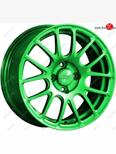 Кованый диск Slik Classik 6.5x15 (RAL 6038 ярко-зеленый) (Цвет: RAL 6038 ярко-зеленый) 