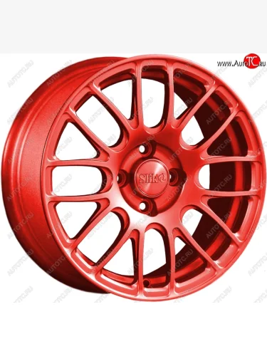 Кованый диск Slik Classik 6.5x15 (RAL 3026 ярко-алый) (Цвет: RAL 3026 ярко-алый) 