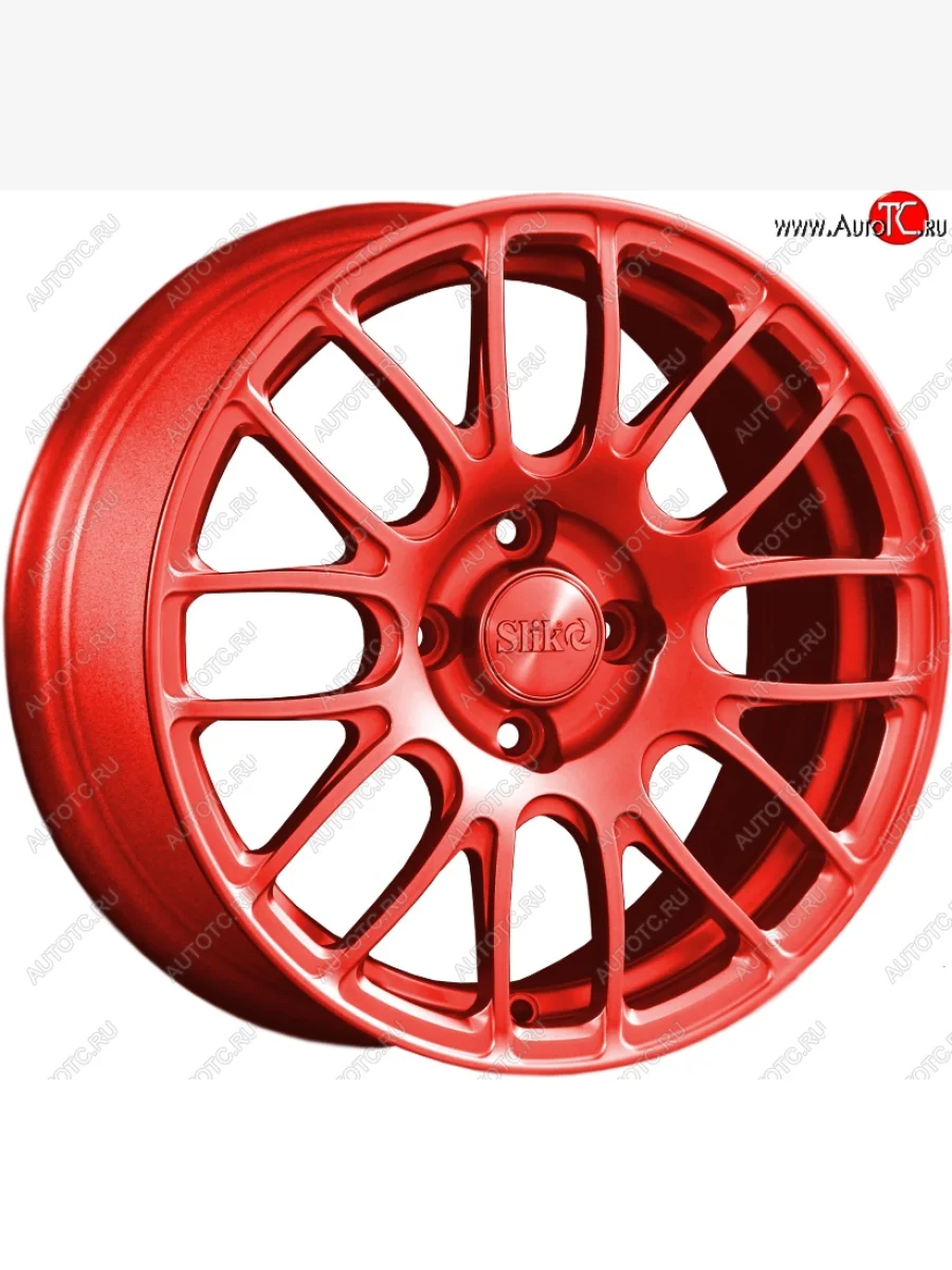 Кованый диск Slik Classik 6.5x15 (RAL 3026 ярко-алый)   (Цвет: RAL 3026 ярко-алый)  в Керчи Республика Крым
