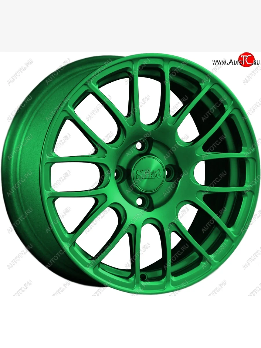 Кованый диск Slik Classik 6.5x15 (Зеленый)   (Цвет: Зеленый)  в Самаре Самарской области
