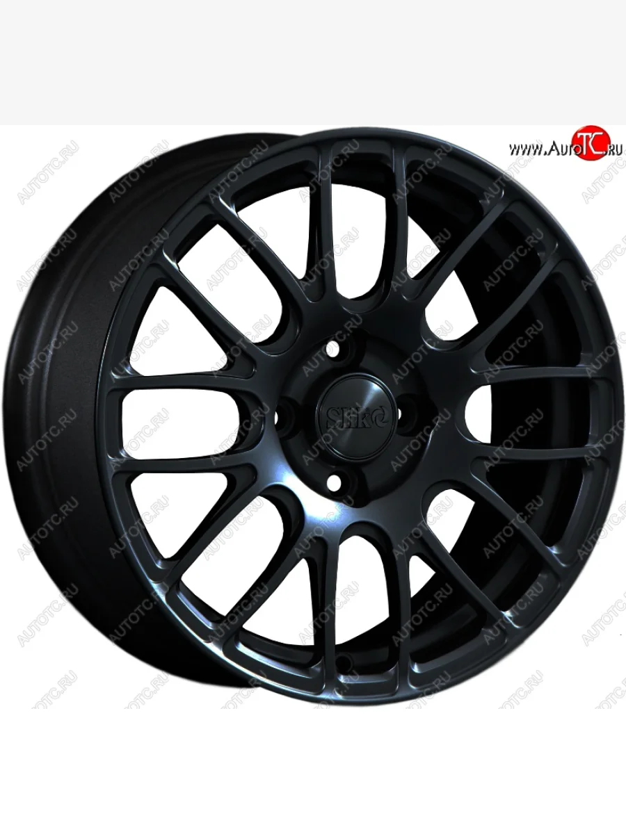 Кованый диск Slik Classik 6.5x15 (Черный глянцевый)   (Цвет: Черный глянцевый)  в Перми Пермском крае