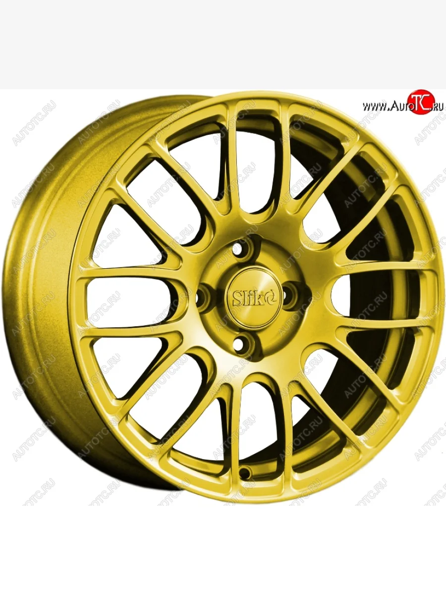 Кованый диск Slik Classik 6.5x15 (Ярко-желтый RAL 1021)   (Цвет: Ярко-желтый RAL 1021)  в Самаре Самарской области