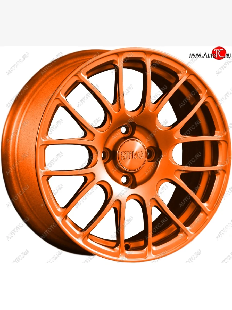 Кованый диск Slik Classik 6.5x15 (Ярко-оранжевый)   (Цвет: Ярко-оранжевый)  в Самаре Самарской области