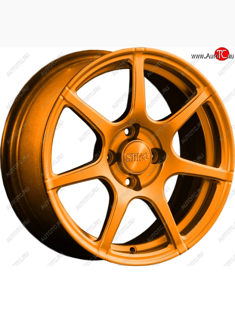 Кованый диск Slik Classik 6.5x15 (Candy медно-оранжевый матовый)   (Цвет: Candy медно-оранжевый матовый)  в Самаре Самарской области