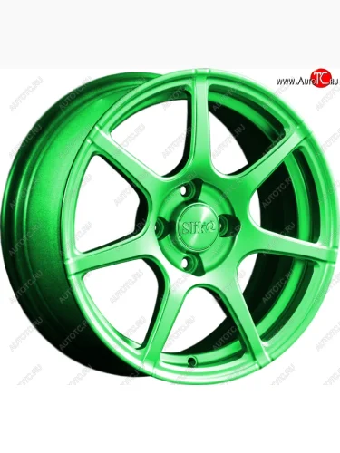Кованый диск Slik Classik 6.5x15 (RAL 6038 ярко-зеленый) (Цвет: RAL 6038 ярко-зеленый) 