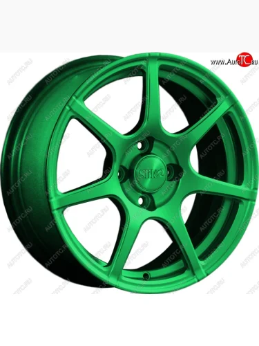 Кованый диск Slik Classik 6.5x15 (Зеленый) (Цвет: Зеленый) 