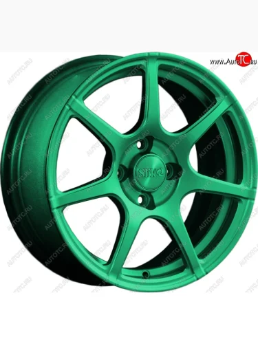 Кованый диск Slik Classik 6.5x15 (Candy изумрудно-зеленый) (Цвет: Candy изумрудно-зеленый) 