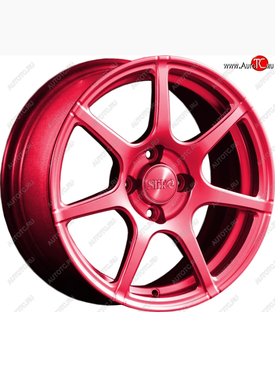 Кованый диск Slik Classik 6.5x15 (Candy рубиновый)   (Цвет: Candy рубиновый)  в Самаре Самарской области