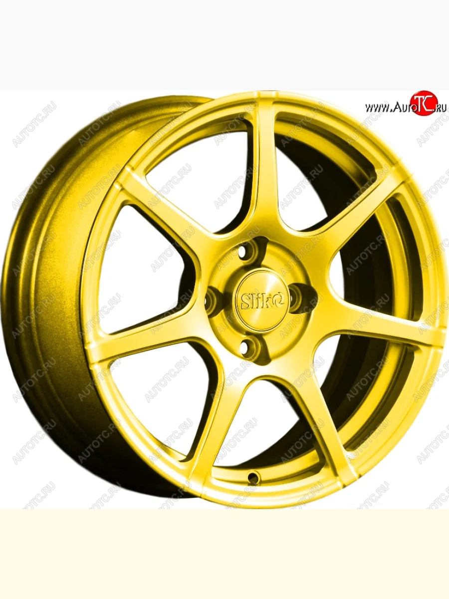 Кованый диск Slik Classik 6.5x15 (Ярко-желтый RAL 1021)   (Цвет: Ярко-желтый RAL 1021)  в Самаре Самарской области