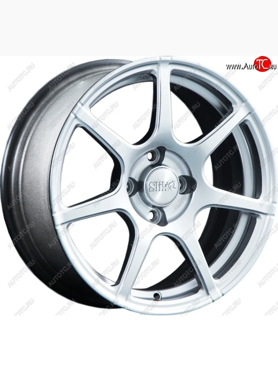 Кованый диск Slik Classik 6.5x15 (Яркое-блестящее серебро)   (Цвет: Яркое-блестящее серебро)  в Самаре Самарской области