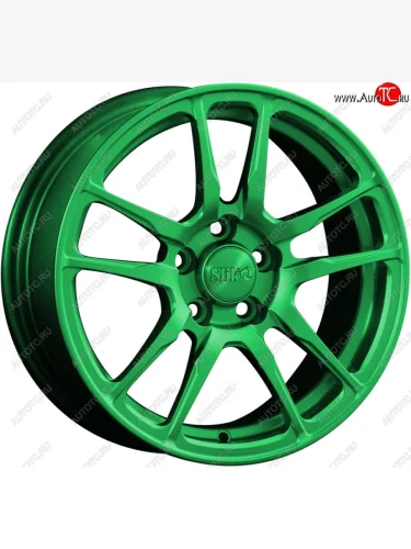 Кованый диск Slik Classik 6.5x15 (Зеленый) (Цвет: Зеленый) 