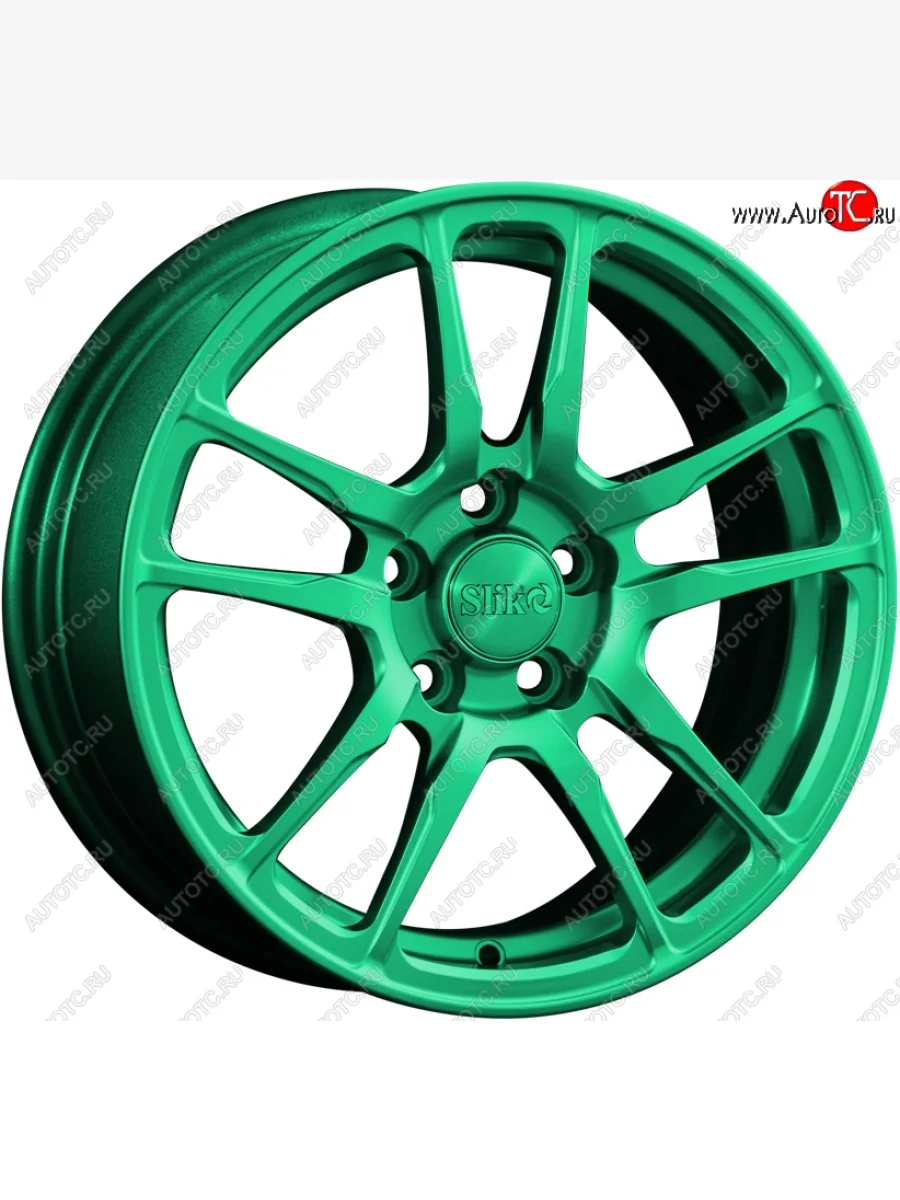 Кованый диск Slik Classik 6.5x15 (Candy изумрудно-зеленый)   (Цвет: Candy изумрудно-зеленый)  в Самаре Самарской области