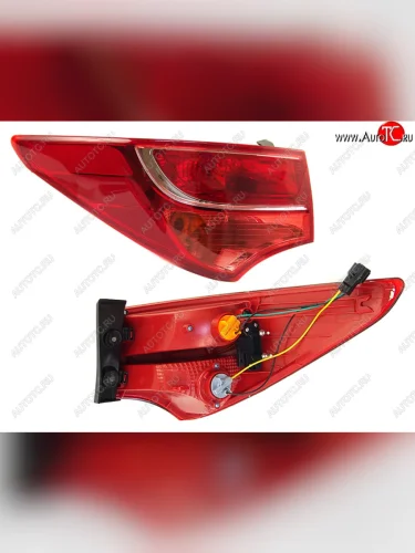 Левый задний фонарь SAT Hyundai Santa Fe  DM (2012-2016) дорестайлинг