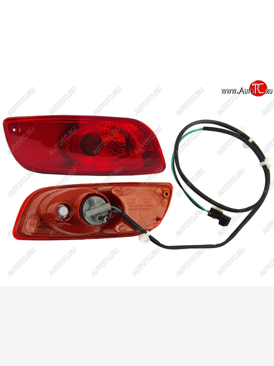Левый фонарь в задний бампер SAT Hyundai Santa Fe CM дорестайлинг (2006-2009)  в Воронеже Воронежской области