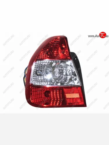 Левый фонарь SAT (хрусталь) Hyundai Accent 2 LC седан дорестайлинг (ТагАЗ) (1999-2012)