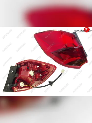 Левый задний фонарь SAT KIA Ceed  2 JD (2012-2015) дорестайлинг, хэтчбэк