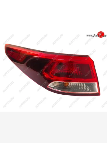 Левый фонарь (внешний) SAT KIA Rio 4 FB дорестайлинг седан (2016-2020)