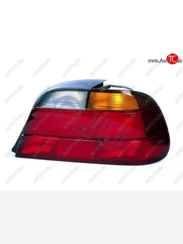 Правый фонарь задний SAT (желтый) BMW 7 серия  E38 (1994-1998) дорестайлинг, седан