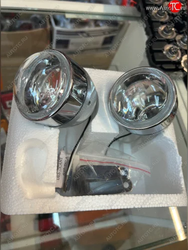 Противотуманные фары (для бампера Я-робот) SVS Лада ВАЗ Приора ( 2170,  2171,  2172,  21728) (2007-2018) седан дорестайлинг, универсал дорестайлинг , хэтчбек дорестайлинг, купе дорестайлинг, купе рестайлинг, седан рестайлинг, универсал рестайлинг, хэтчбек рестайлин