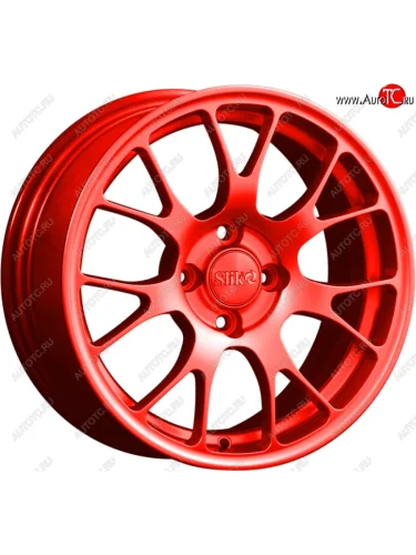Кованый диск Slik Classik 6.5x15 (RAL 3026 ярко-алый) (Цвет: RAL 3026 ярко-алый) 