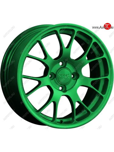 Кованый диск Slik Classik 6.5x15 (Зеленый) (Цвет: Зеленый) 