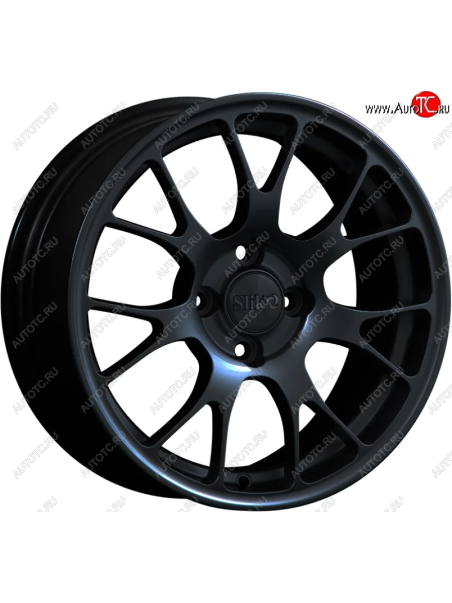 Кованый диск Slik Classik 6.5x15 (Черный глянцевый)   (Цвет: Черный глянцевый)  в Перми Пермском крае