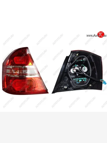 Левый задний фонарь SAT Lifan Solano (2010-2015)  дорестайлинг