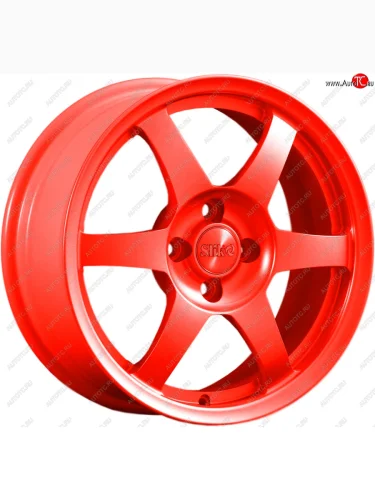 Кованый диск Slik Classik 6.5x16 (RAL 3026 ярко-алый) (Цвет: RAL 3026 ярко-алый) 