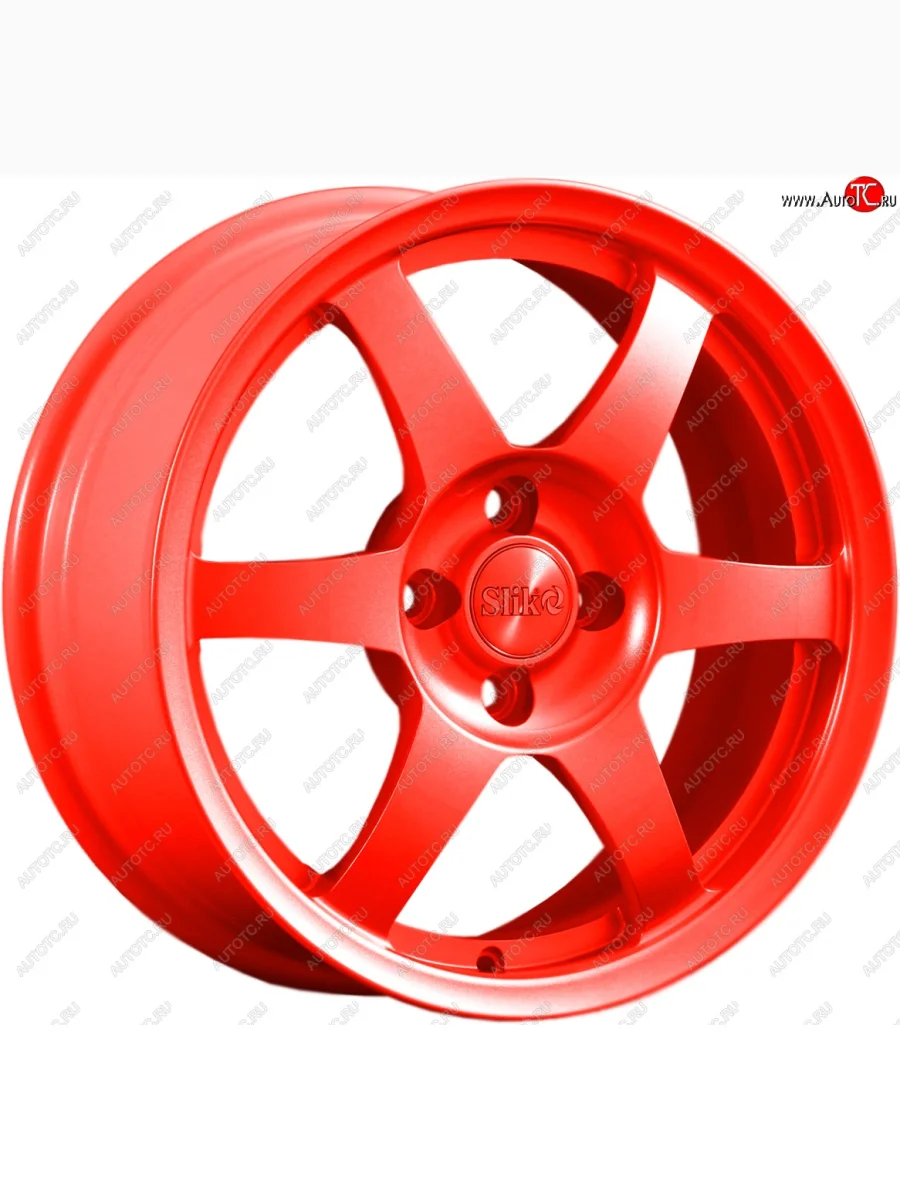Кованый диск Slik Classik 6.5x16 (RAL 3026 ярко-алый)   (Цвет: RAL 3026 ярко-алый)  в Самаре Самарской области