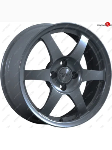 Кованый диск Slik Classik 6.5x16 (Металлик графит глянцевый) (Цвет: Металлик графит глянцевый) 