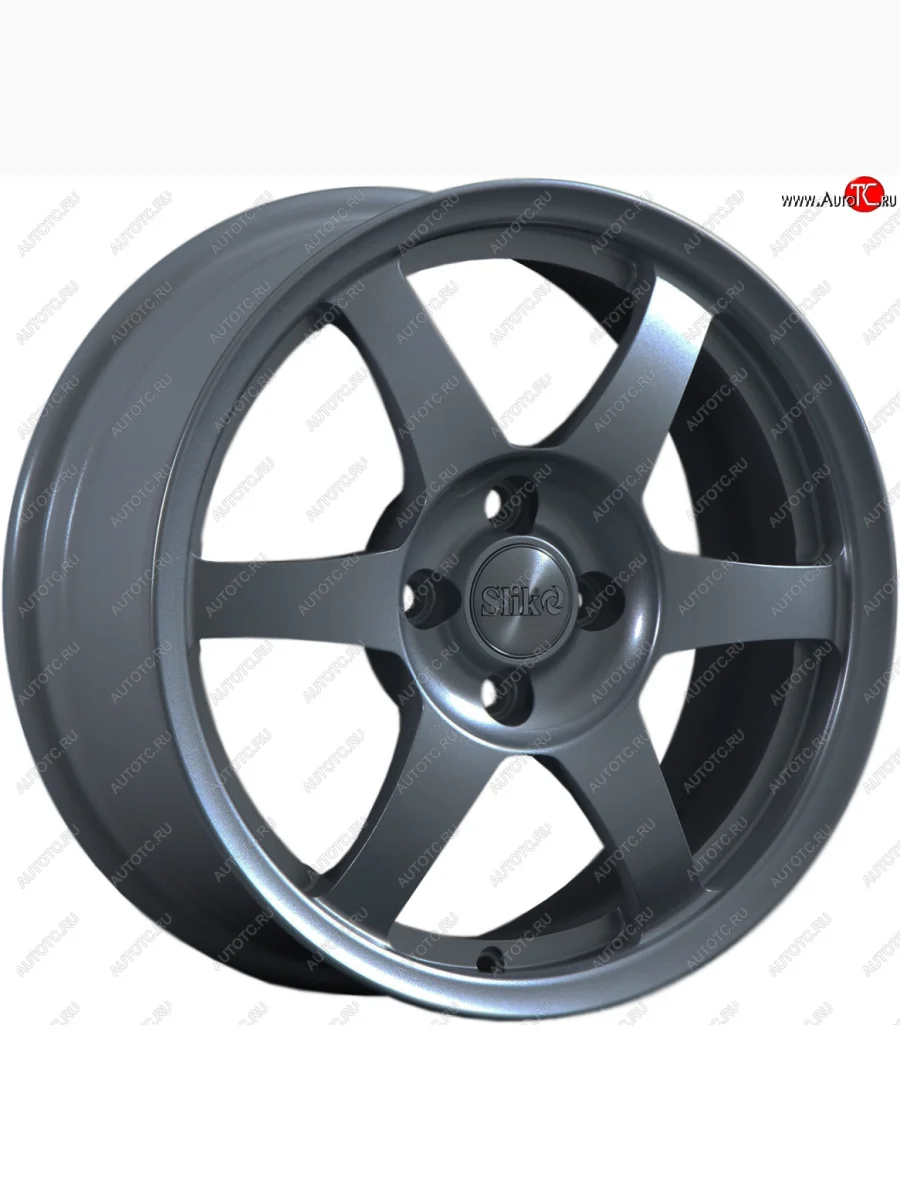 Кованый диск Slik Classik 6.5x16 (Металлик графит глянцевый)   (Цвет: Металлик графит глянцевый)  в Самаре Самарской области