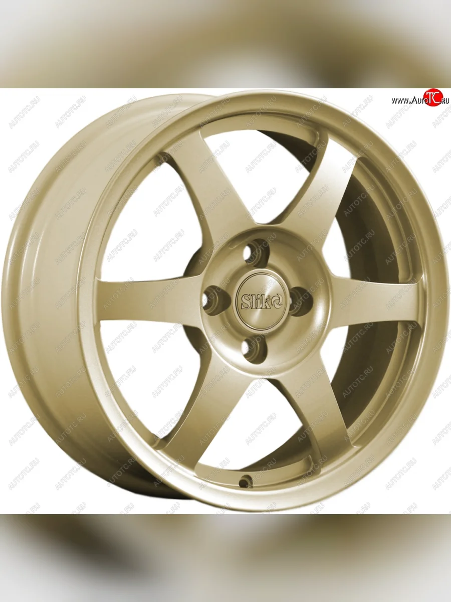 Кованый диск Slik Classik 6.5x16 (Металлик золотой)   (Цвет: Металлик золотой)  в Самаре Самарской области