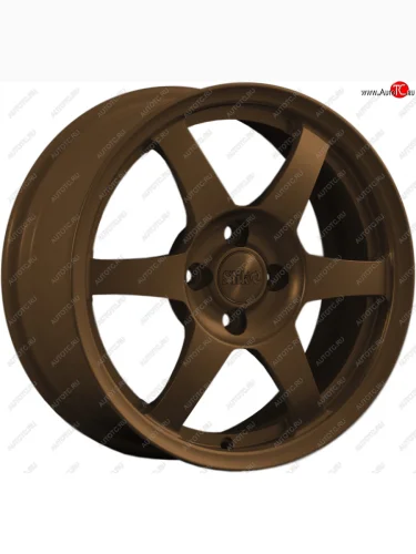 Кованый диск Slik Classik 6.5x16 (Металлик коньячная бронза. Глянец) (Цвет: Металлик коньячная бронза. Глянец) 