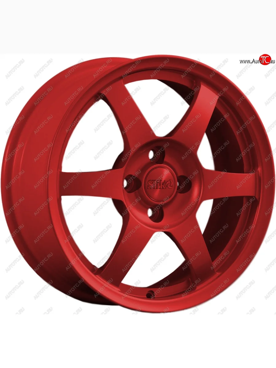 Кованый диск Slik Classik 6.5x16 (Candy красный)   (Цвет: Candy красный)  в Самаре Самарской области
