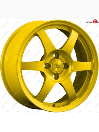 Кованый диск Slik Classik 6.5x16 (Candy ярко-желтый) (Цвет: Candy ярко-желтый) 