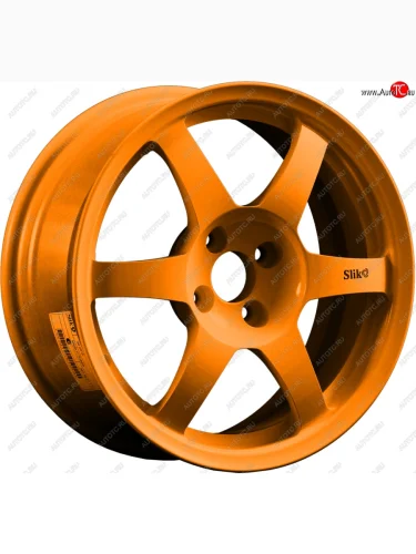 Кованый диск Slik Classik 6.5x16 (Candy медно-оранжевый матовый) (Цвет: Candy медно-оранжевый матовый) 