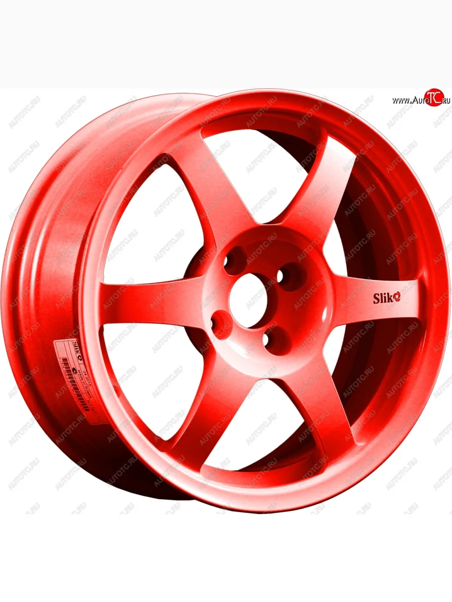 Кованый диск Slik Classik 6.5x16 (RAL 3026 ярко-алый)   (Цвет: RAL 3026 ярко-алый)  в Самаре Самарской области