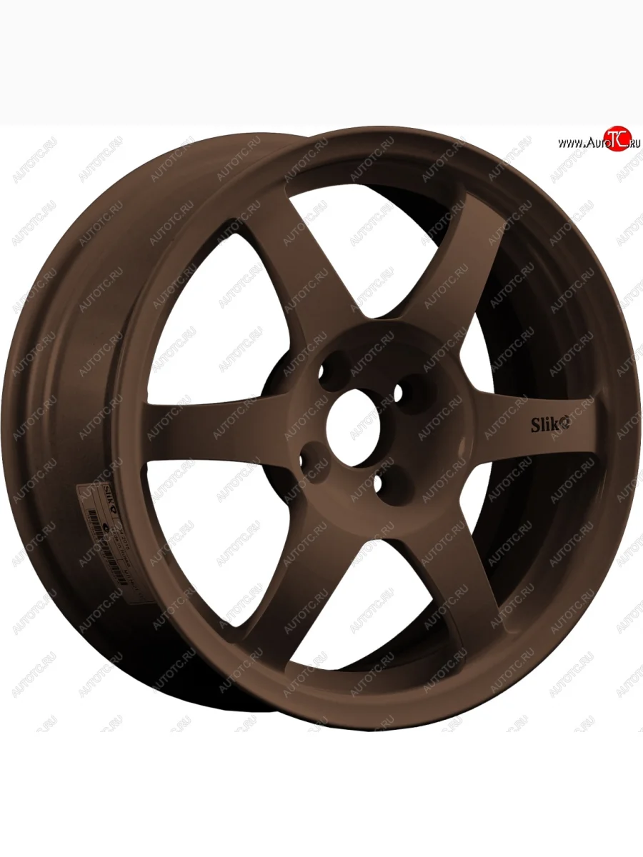 Кованый диск Slik Classik 6.5x16 (Металлик бронза)   (Цвет: Металлик бронза)  в Самаре Самарской области